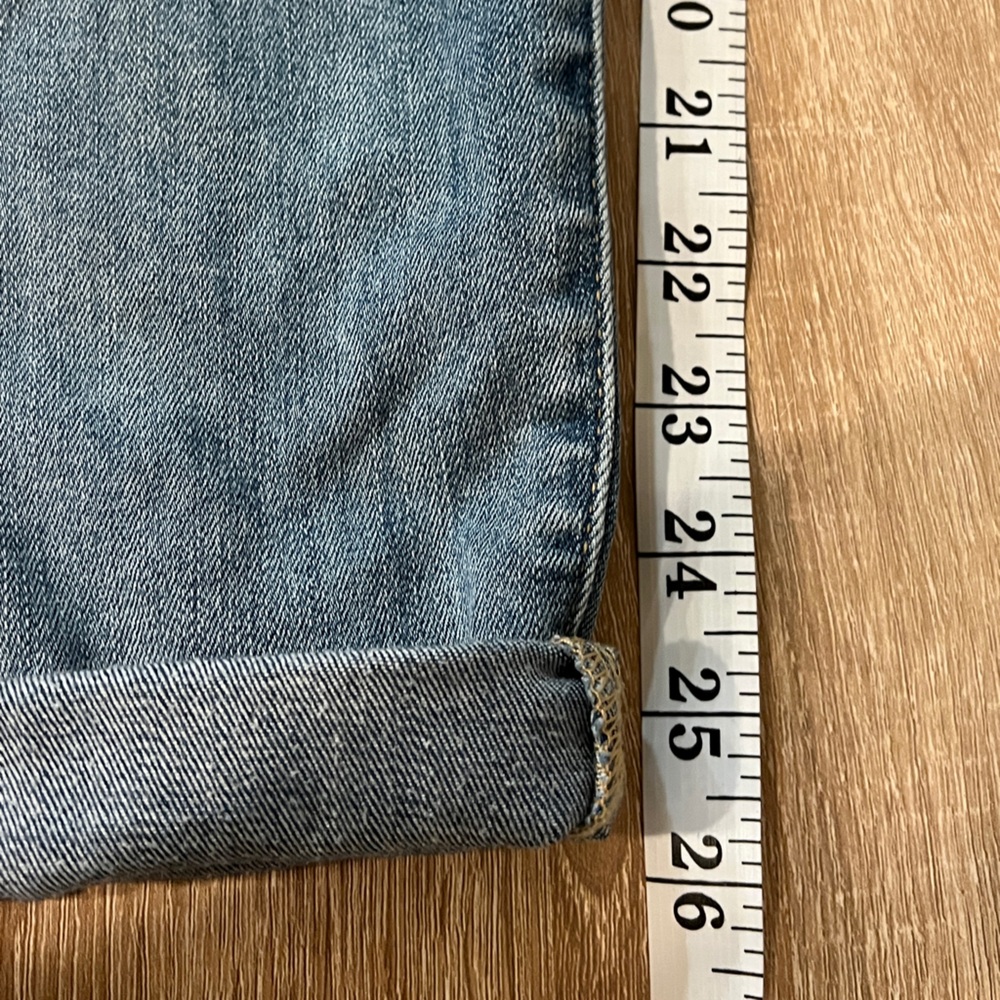 Judy Blue Light Blue Distressed Boyfriend Jeans Skinny fit - Picture 7 of 9